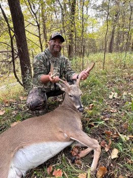 Nick Rutledge with a nice buck.